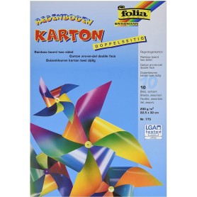 folia Carton arc-en-ciel, 225 x 320 mm, 200 g/m2