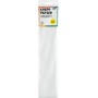 folia Papier crpon en couches, 500 mm x 2,5 m, blanc