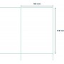 rillprint tiquette universelle, 105 x 148 mm, blanc
