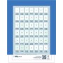 rillprint tiquette universelle, 105 x 148 mm, blanc