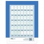 rillprint tiquette universelle, 210 x 148 mm, blanc