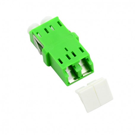 Embout LC/APC duplex avec protection laser pour boîte de jonction