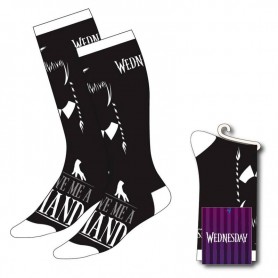 Wednesday adult socks