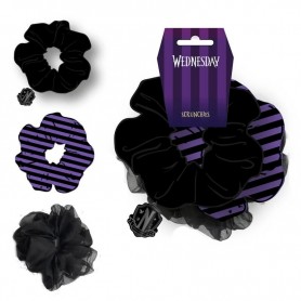 Wednesday Set 3 scrunchies