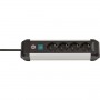 Brennenstuhl Premium Alu-Line Steckdosenleiste, 4-fach