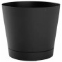 tera Pot de fleurs \"Orione\", diamtre: 240 mm, ash