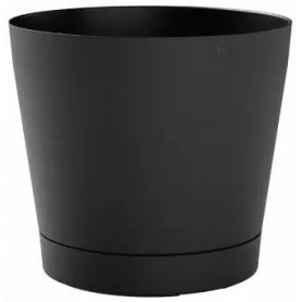 tera Pot de fleurs \"Orione\", diamtre: 240 mm, ash
