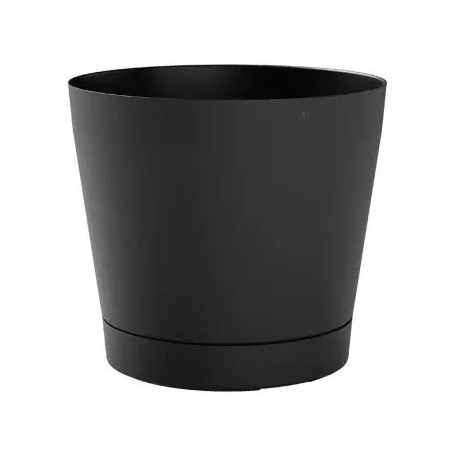 tera Pot de fleurs \"Orione\", diamtre: 240 mm, ash