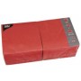 PAPSTAR Serviettes, 320 x 320 mm, 3 couches, rouge