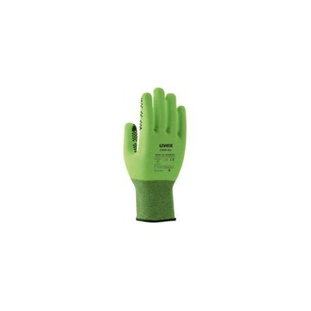 Lot de 10 : uvex Gant de protection contre les coupures C500 dry, T.6