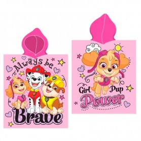 Paw Patrol cotton poncho towel