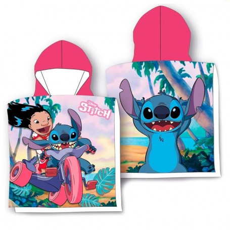 Disney Lilo &38 Stitch cotton poncho towel
