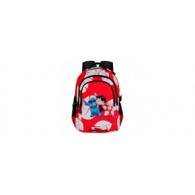 Disney Stitch Kiss adaptable backpack 44cm