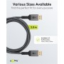 Câble DisplayPort, DP 1.4, 3 m, Sharkskin GreyConnecteur DisplayPort™ Connecteur DisplayPort™