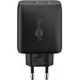 Chargeur Rapide Double USB-C™ PD (45 W) noir1x port USB-C™ (Power Delivery) et 1x port USB-A