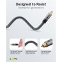 Câble TOSLINK, 1 m, Sharkskin GreyConnecteur TOSLINK Connecteur TOSLINK