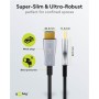 Câble Optique Hybride HDMI™ Ultra-Haute Vitesse avec Ethernet (AOC)câble haute vitesse, 8K @ 60 Hz/ 4K @ 120 Hz, pour de longues