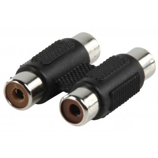 Valueline adapter plug 2 phono sockets to 2 phono sockets