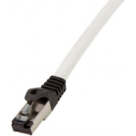 LogiLink Câble patch premium, Cat. 8.1, S/FTP, 15 m, bleu