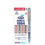 uni-ball Stylo roller eye fine UB157 PF, tui de 5, assorti