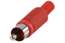 Valueline RCA plug red