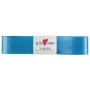 SUSY CARD Ruban cadeau "double satin", 25 mm x 3 m, bleu