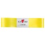SUSY CARD Ruban cadeau "double satin", 25 mm x 3 m, jaune
