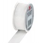 SUSY CARD Ruban cadeau, sur bobine "Trend", blanc