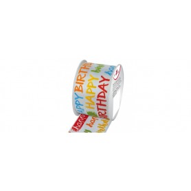 SUSY CARD Ruban cadeau, sur bobine "Birthday Party"