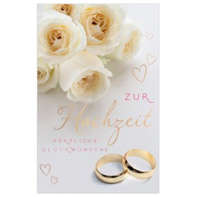 SUSY CARD Hochzeitskarte "Rosenglck 2"