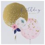 SUSY CARD Carte d\'anniversaire "Swan lake balloons"