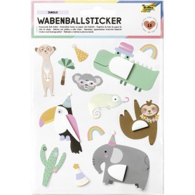 folia Sticker boule en papier DINO-MITE