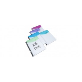 RAPESCO Pochette documents, A4, trous pour l\'archivage