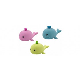 WEDO Gomme en plastique baleine "MOBY", assorti