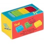 WEDO Gomme en plastique brique "BRICKY", set de 4