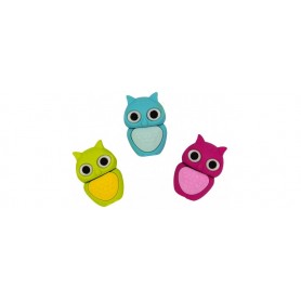 WEDO Gomme en plastique Hibou "LULU", assorti