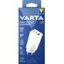 VARTA Adaptateur USB High Speed Charger, 65 W, blanc