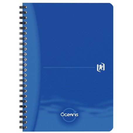 Oxford Office Cahier spirale "Oceanis", A5, PP, quadrill