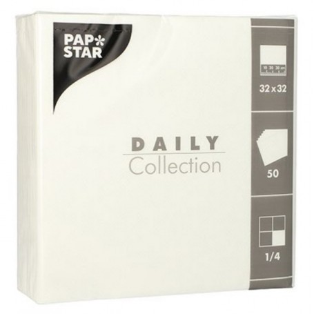 PAPSTAR Serviettes, 320 x 320 mm, 3 couches, orange
