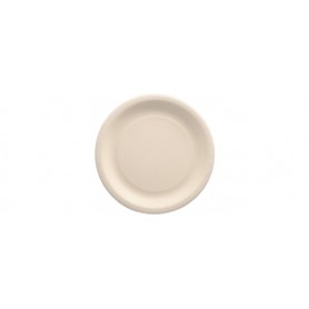 PAPSTAR Assiette en rsidus agricoles "pure", rond, naturel