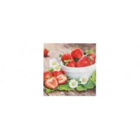 PAPSTAR Serviette motif "Olive Flavour", 330 x 330 mm