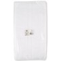 Lot de 10 : HYGOSTAR Serviette de toilette, 500 x 1000 mm, blanc 