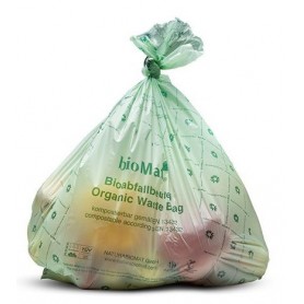 PAPSTAR Sac compostable "bioMAT", 30 litres, vert