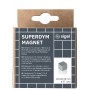 sigel Cube aimant nodym "Strong" C5, set de 6, argent