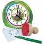 ROTH Kinderwecker & Stempel-Set "Delfine", rosa