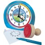 ROTH Kinderwecker & Stempel-Set "Delfine", rosa