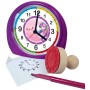 ROTH Kinderwecker & Stempel-Set "Fuáball", blau