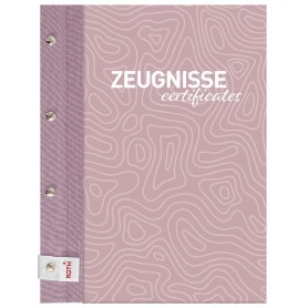 ROTH Zeugnismappe Pattern mit Buchschrauben "Swimming Pool"