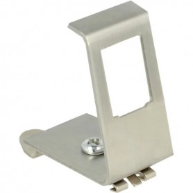Support métallique Keystone à 1 port pour exécution pour rails