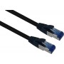 Helos Outdoor Patchkabel S/FTP Cat 6a schwarz 10,0m